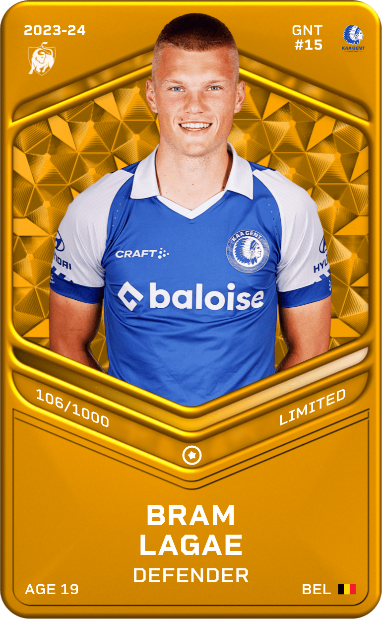 Bram Lagae 2023-24 • Limited 106/1000