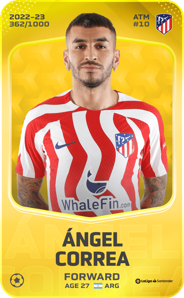 Ángel Correa 2022-23 • Limited 362/1000