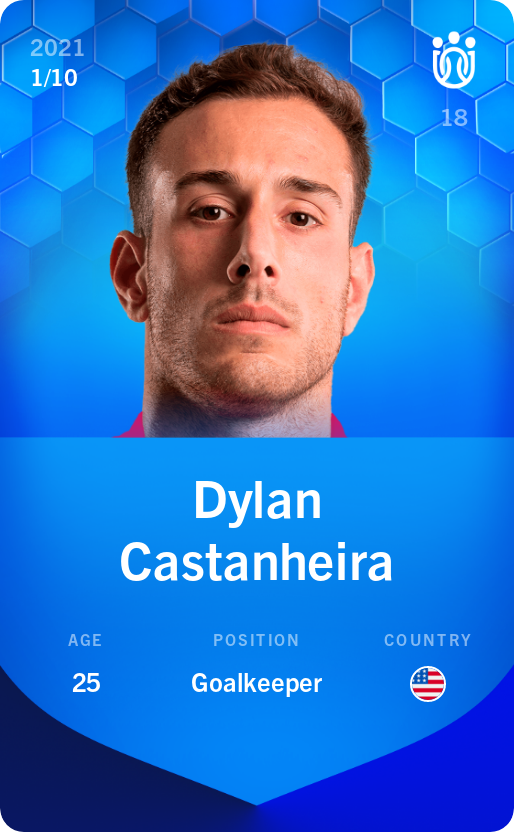 Sorare - Sorare Official - Dylan Castanheira 2021-22 • Super Rare 1/10 - NFT # 39515303170439681174304132349243782793305069636541309219782074973409333515644