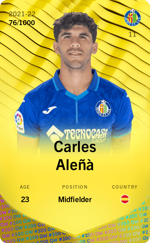 Carles Aleñà 2021-22 • Limited 76/1000