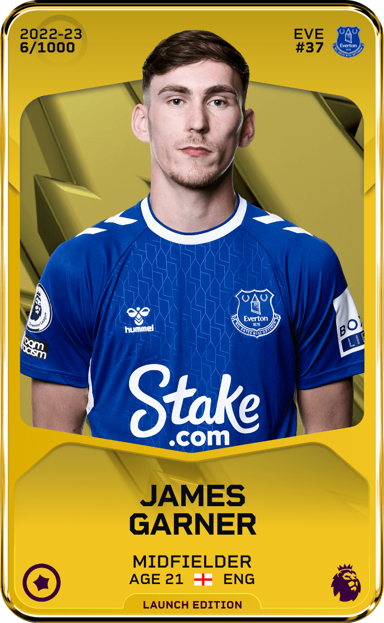 James Garner 2022-23 • Limited 6/1000