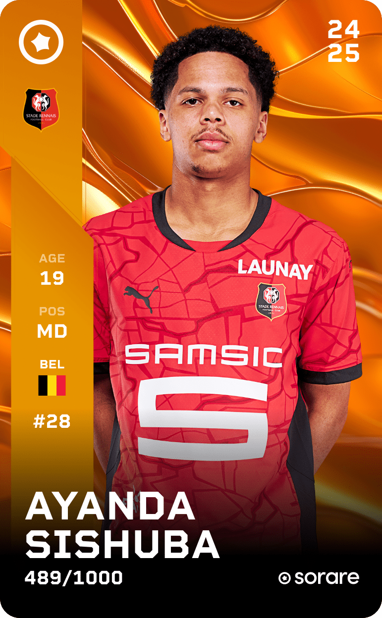 Ayanda Sishuba 2024-25 • Limited 489/1000