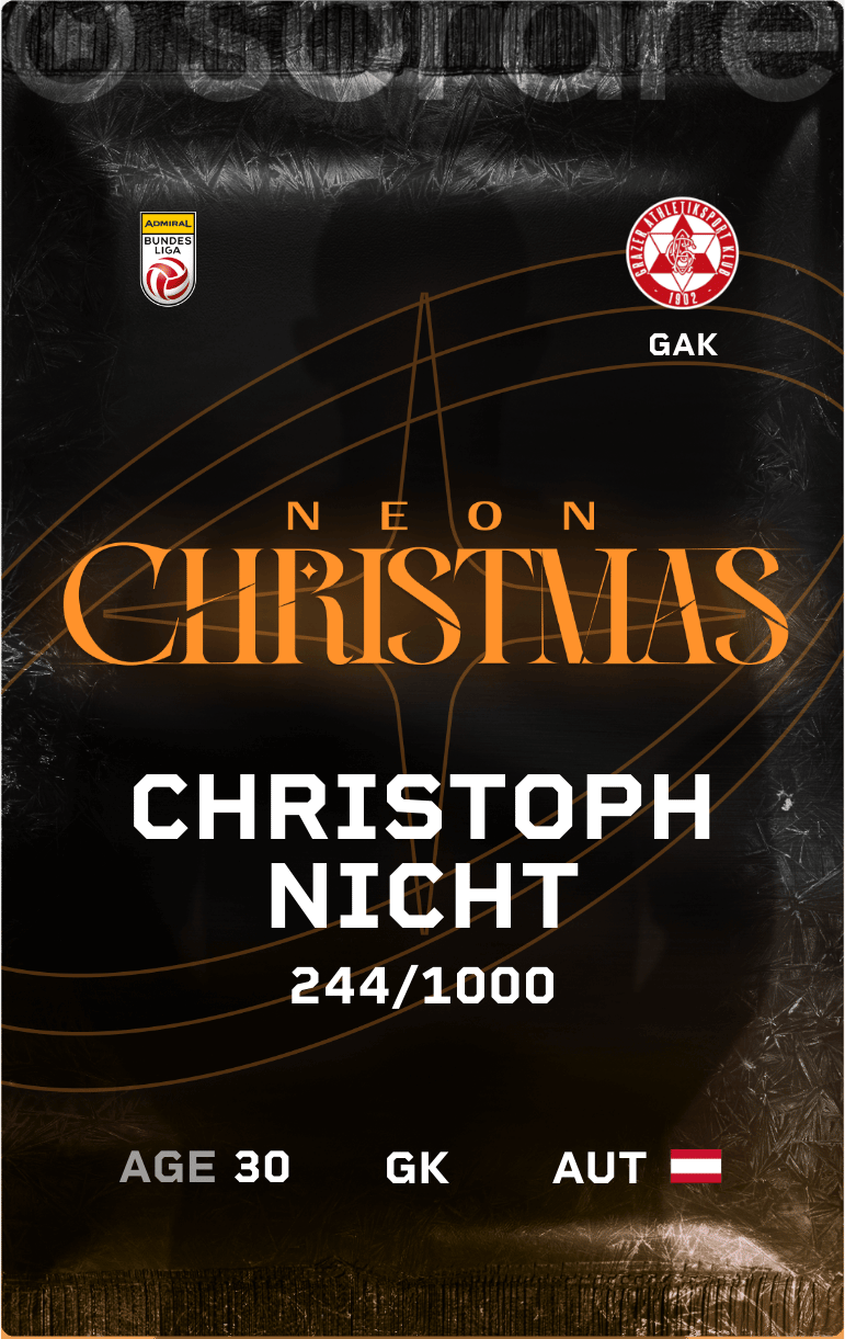 Christoph Nicht 2024-25 • Limited 244/1000