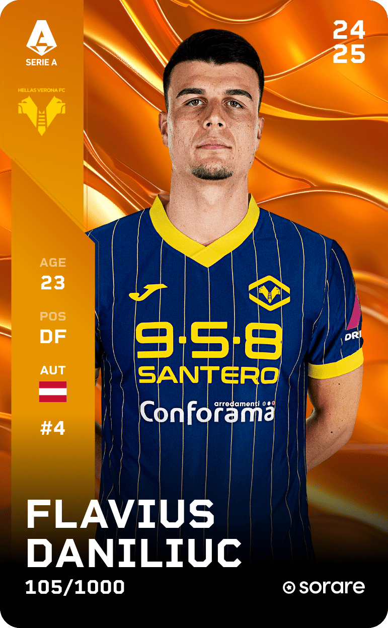 Flavius Daniliuc 2024-25 • Limited 105/1000