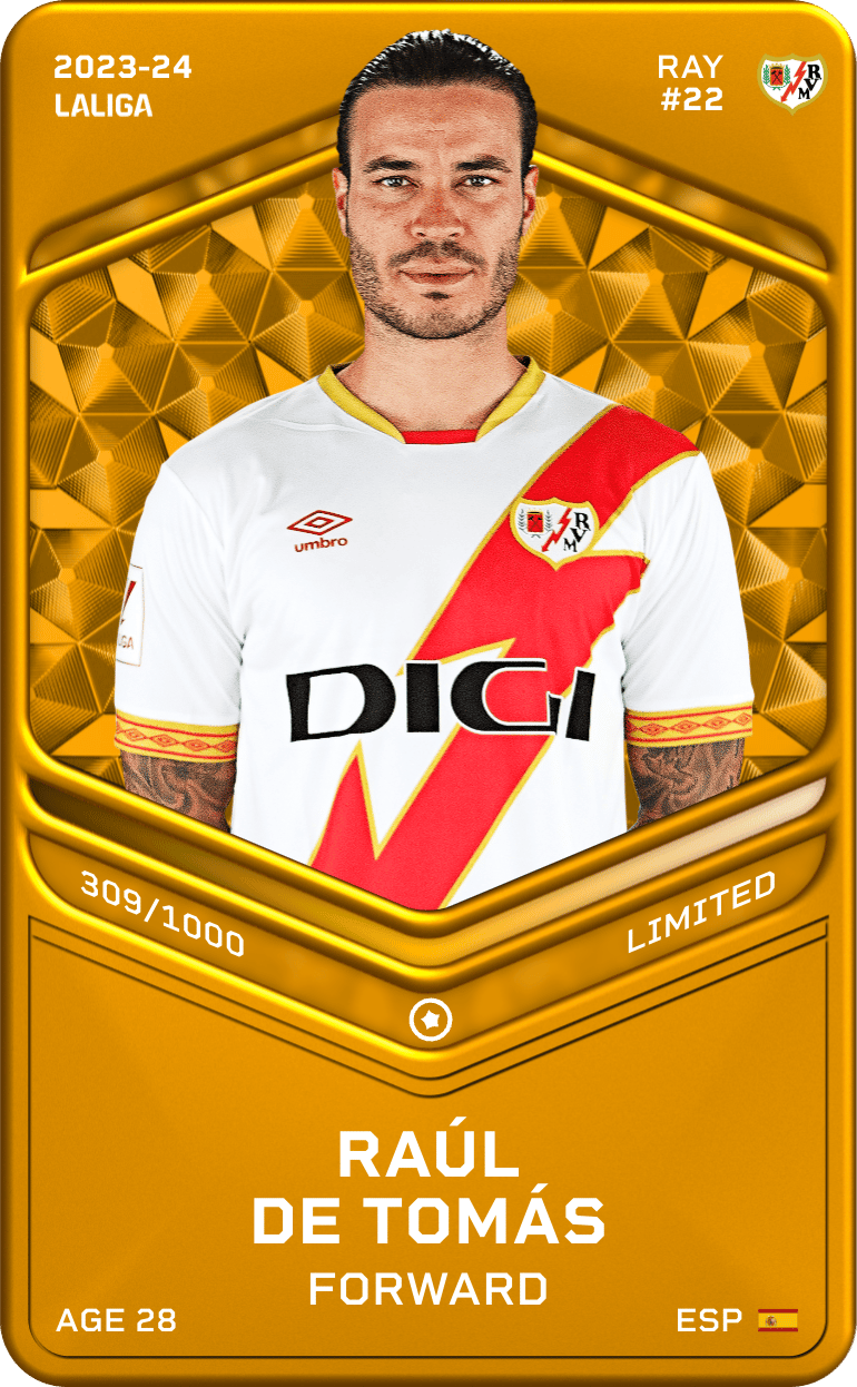 Raúl de Tomás 2023-24 • Limited 309/1000