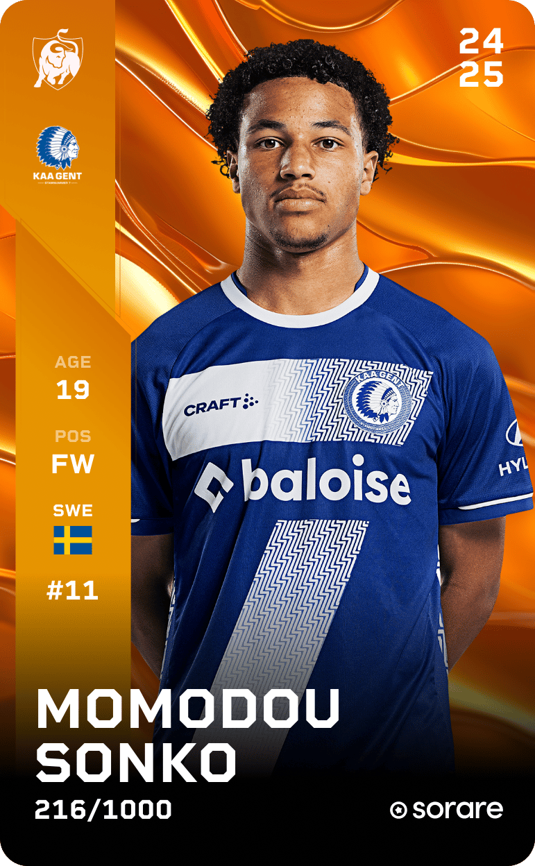 Momodou Sonko 2024-25 • Limited 216/1000