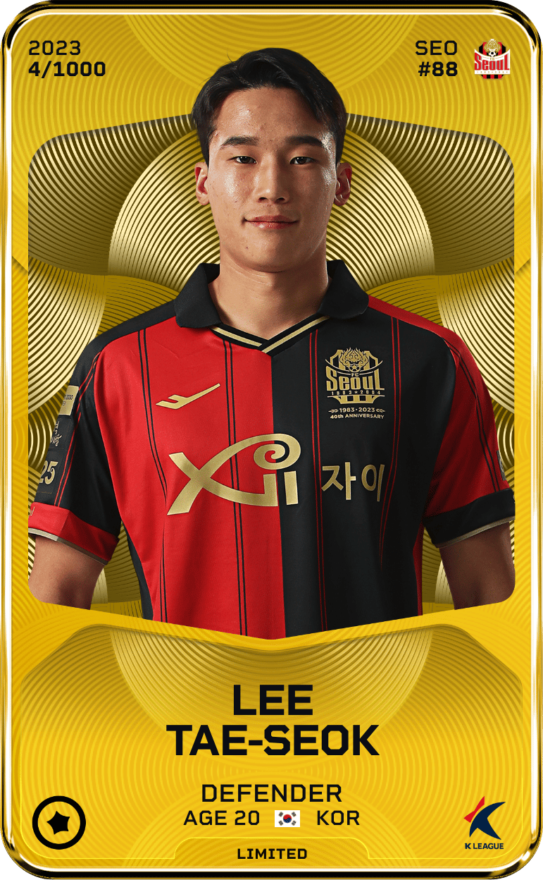Lee Tae-Seok 2023-24 • Limited 4/1000