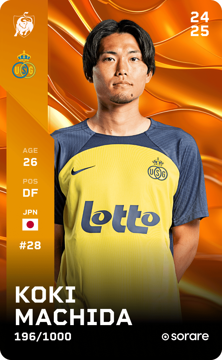 Koki Machida 2024-25 • Limited 196/1000