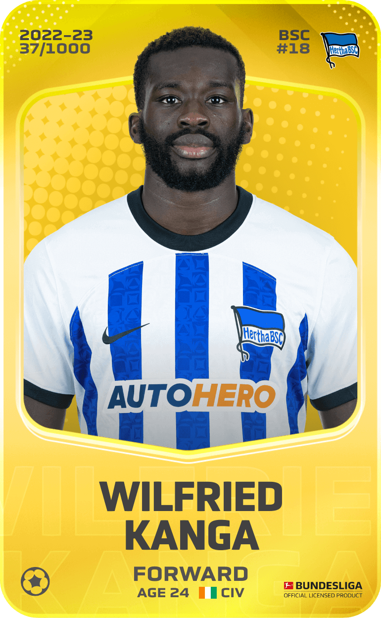 Wilfried Kanga 2022-23 • Limited 37/1000