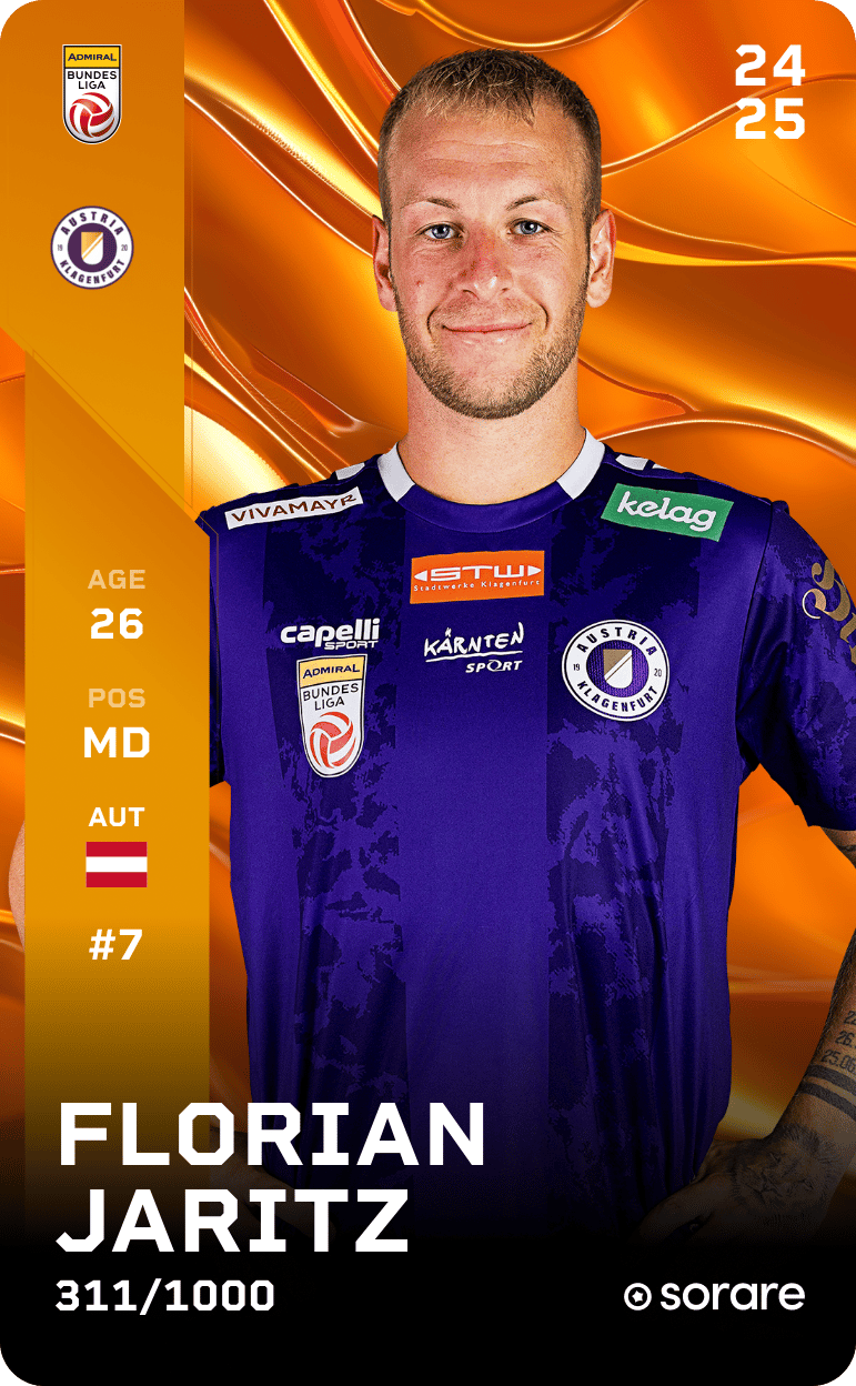Florian Jaritz 2024-25 • Limited 311/1000