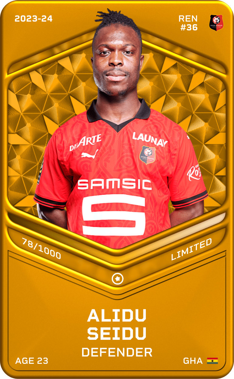 Alidu Seidu 2023-24 • Limited 78/1000