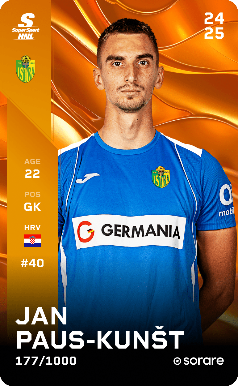 Jan Paus-Kunšt 2024-25 • Limited 177/1000