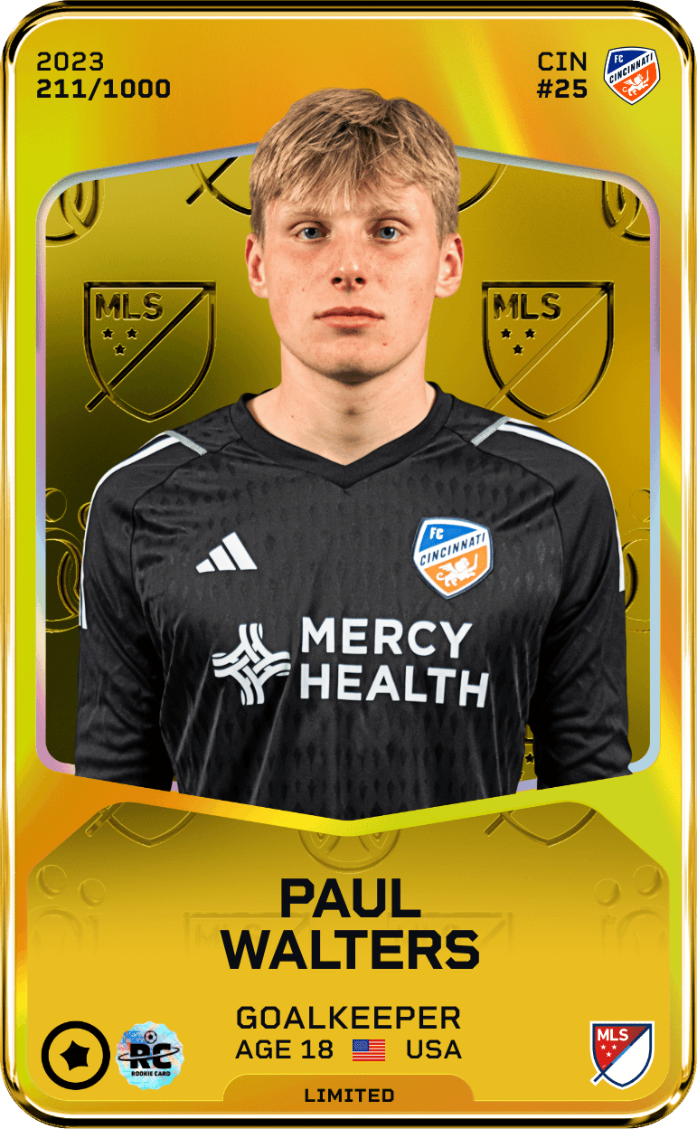 Paul Walters 2023-24 • Limited 211/1000