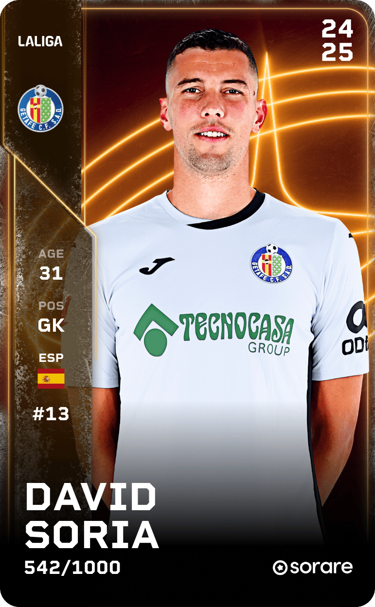 David Soria 2024-25 • Limited 542/1000