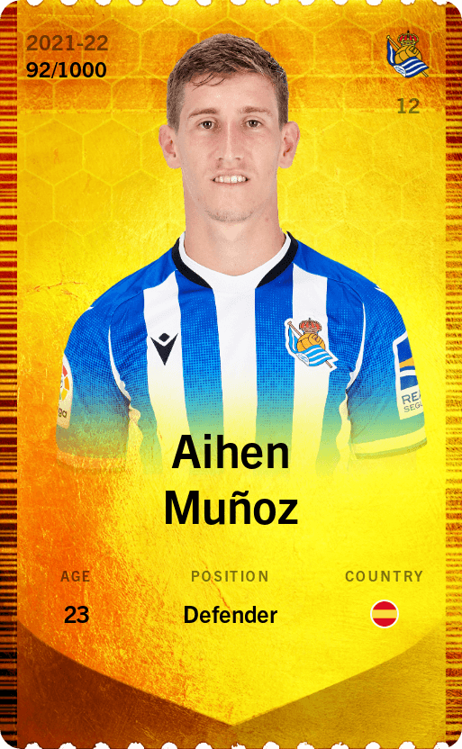 Aihen Muñoz 2021-22 • Limited 92/1000