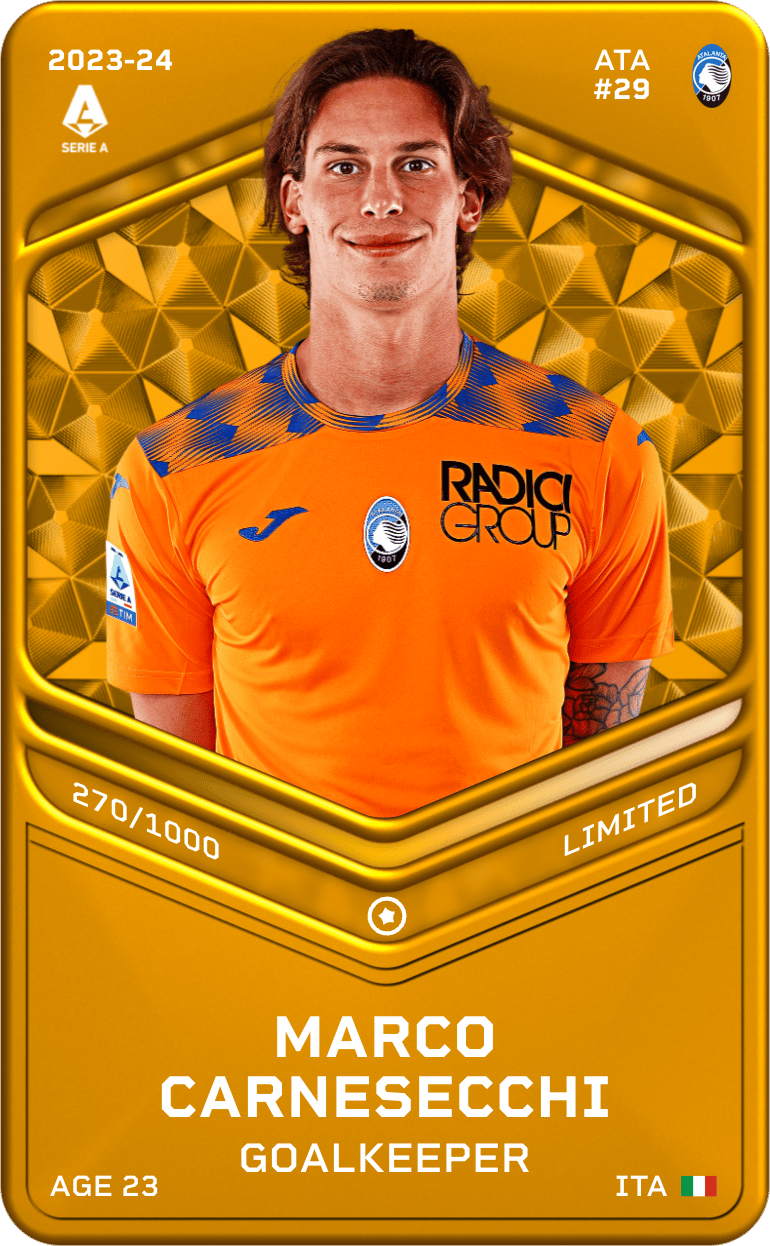 Marco Carnesecchi 2023-24 • Limited 270/1000