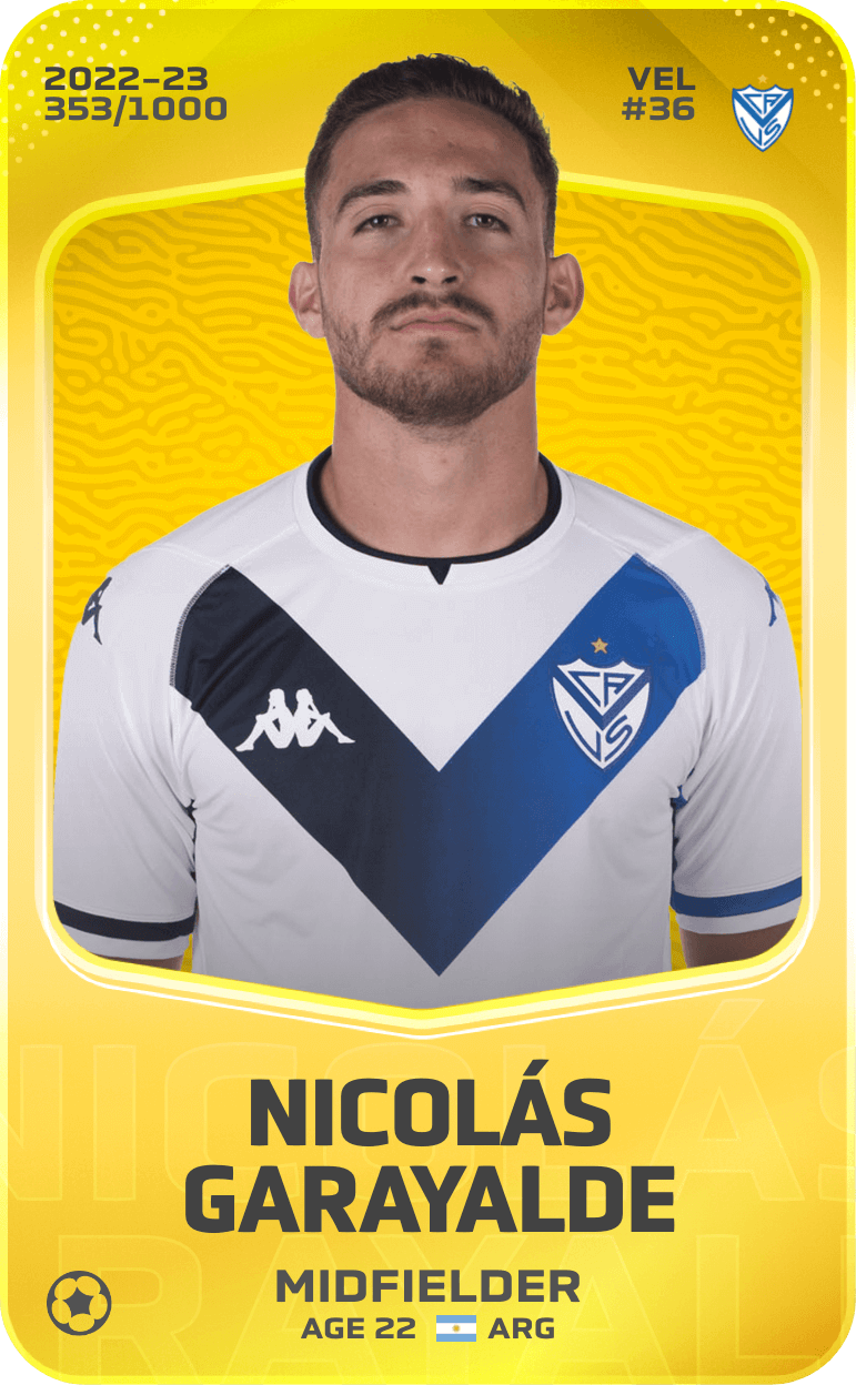 Nicolás Garayalde 2022-23 • Limited 353/1000
