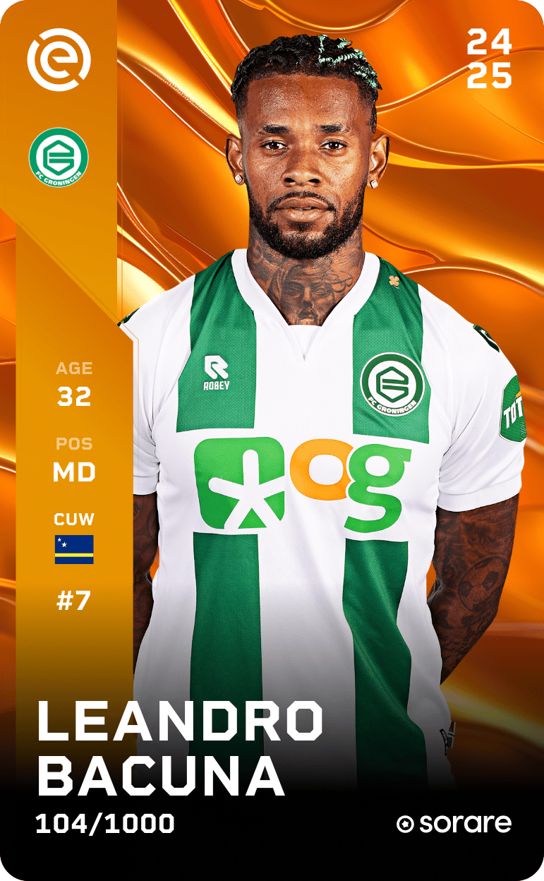 Leandro Bacuna 2024-25 • Limited 104/1000