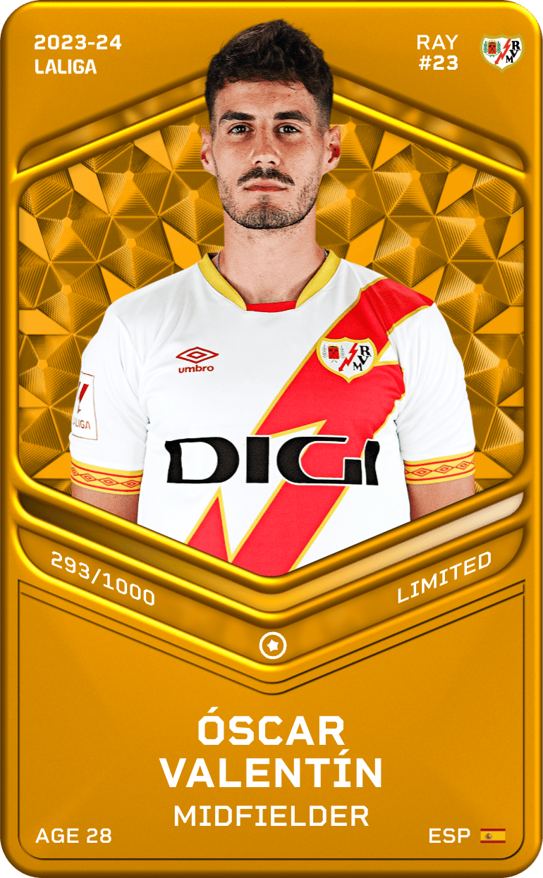 Óscar Valentín 2023-24 • Limited 293/1000