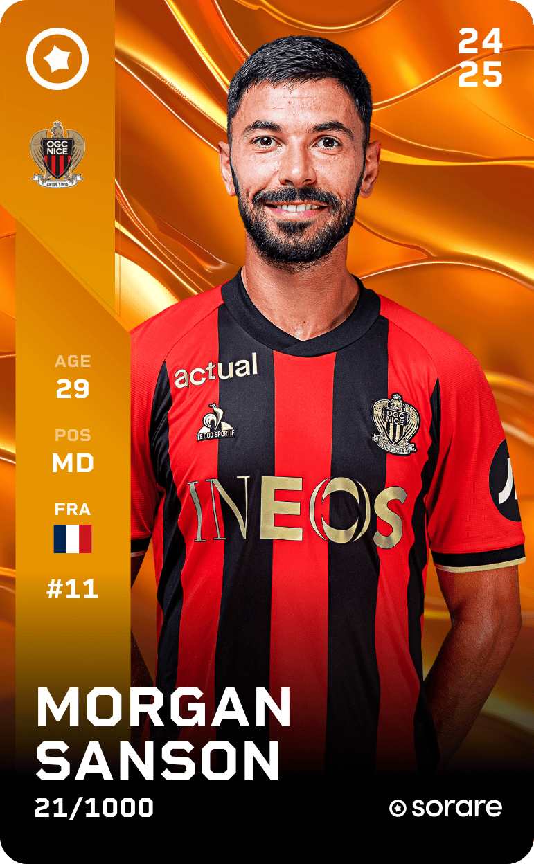 Morgan Sanson 2024-25 • Limited 21/1000