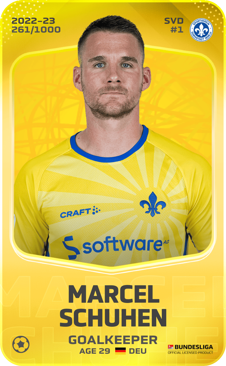 Marcel Schuhen 2022-23 • Limited 261/1000