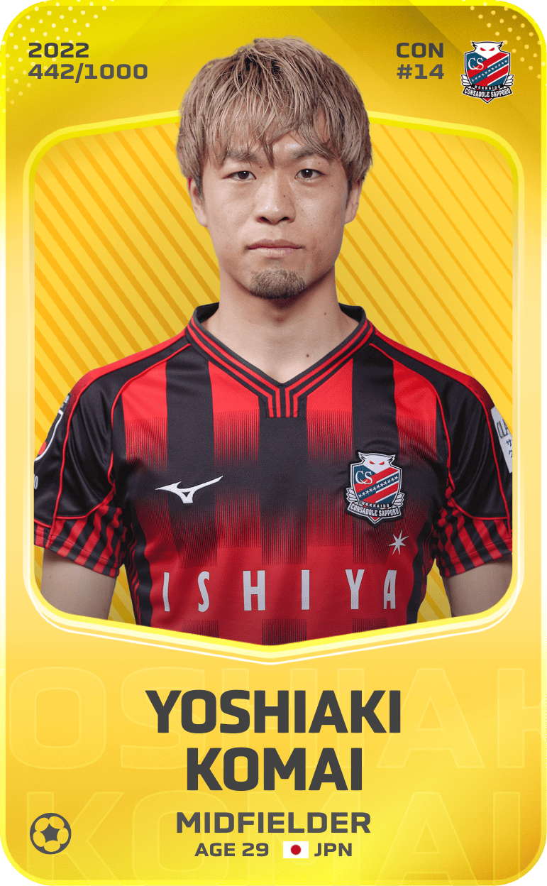 Yoshiaki Komai 2022-23 • Limited 442/1000