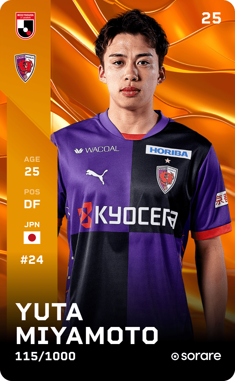Yuta Miyamoto 2025-26 • Limited 115/1000