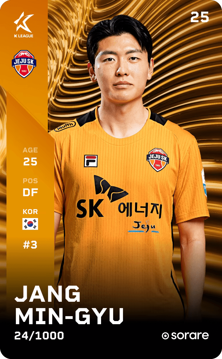 Jang Min-Gyu 2025-26 • Limited 24/1000