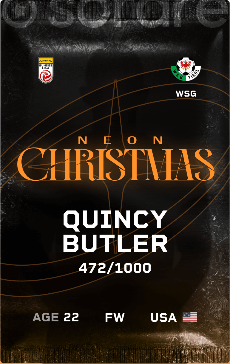 Quincy Butler 2024-25 • Limited 472/1000