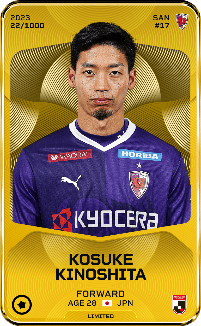 Kosuke Kinoshita 2023-24 • Limited 22/1000