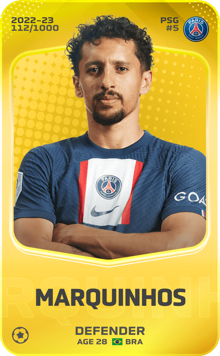 Marquinhos 2022-23 • Limited 112/1000