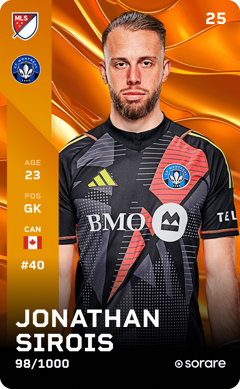 Jonathan Sirois 2025-26 • Limited 98/1000