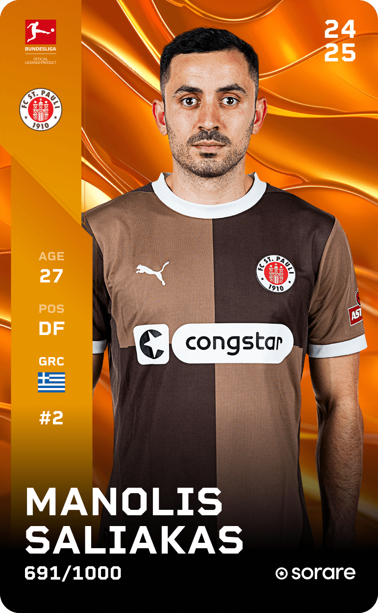 Manolis Saliakas 2024-25 • Limited 691/1000
