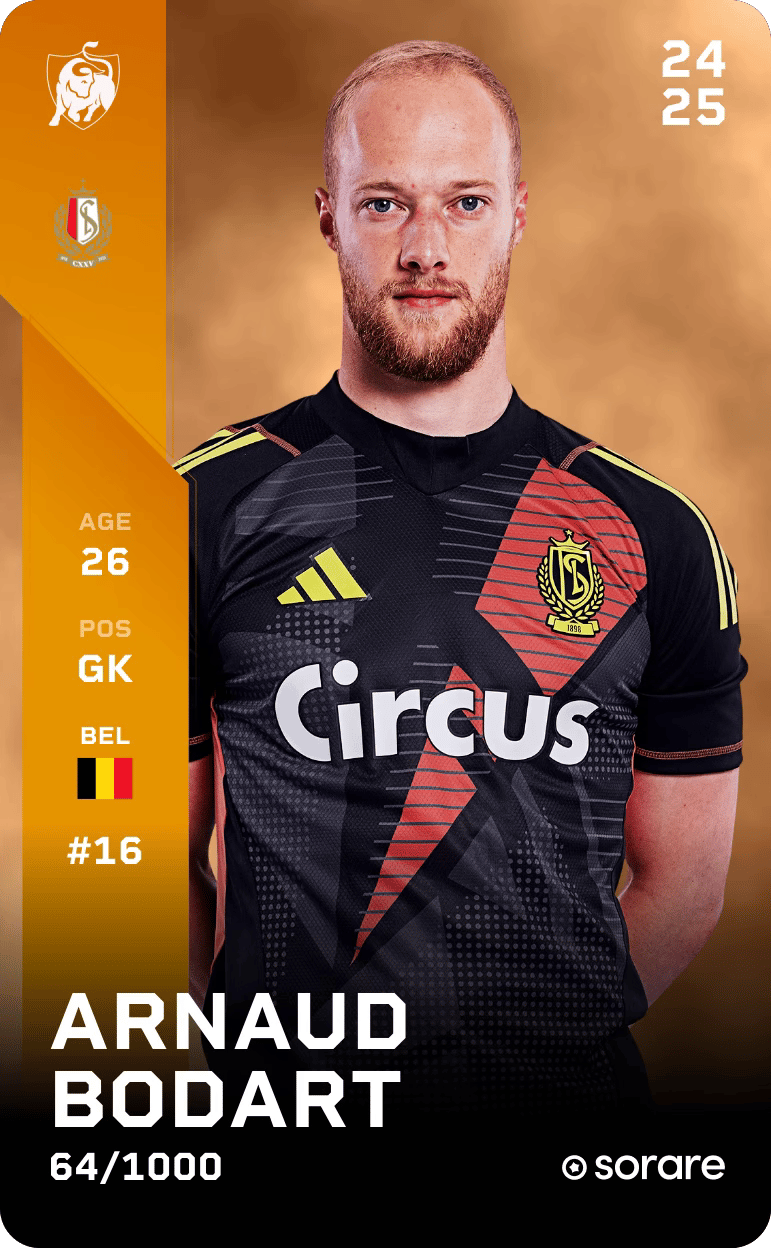 Arnaud Bodart 2024-25 • Limited 64/1000
