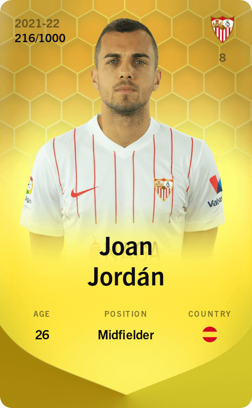 Joan Jordán 2021-22 • Limited 216/1000