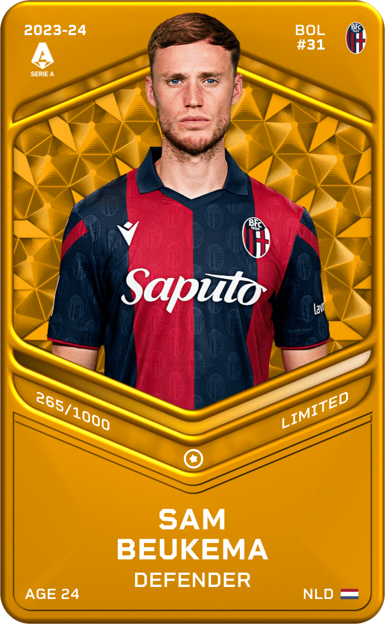 Sam Beukema 2023-24 • Limited 265/1000
