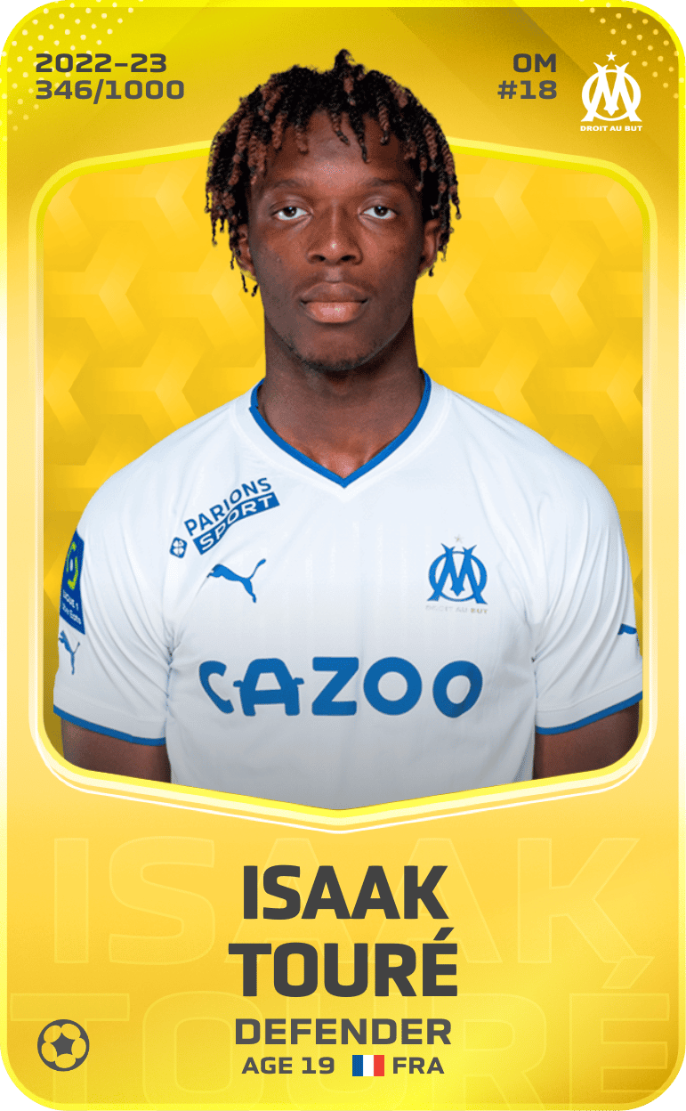 Isaak Touré 2022-23 • Limited 346/1000