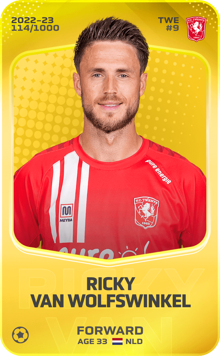 Ricky van Wolfswinkel 2022-23 • Limited 114/1000