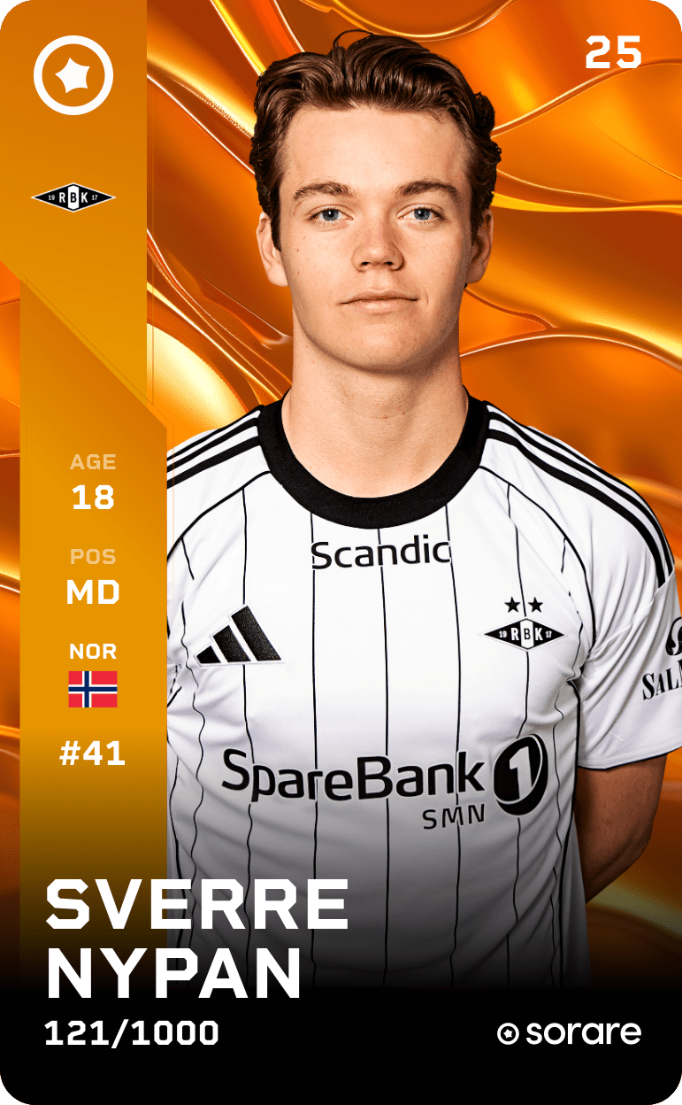 Sverre Nypan 2025-26 • Limited 121/1000