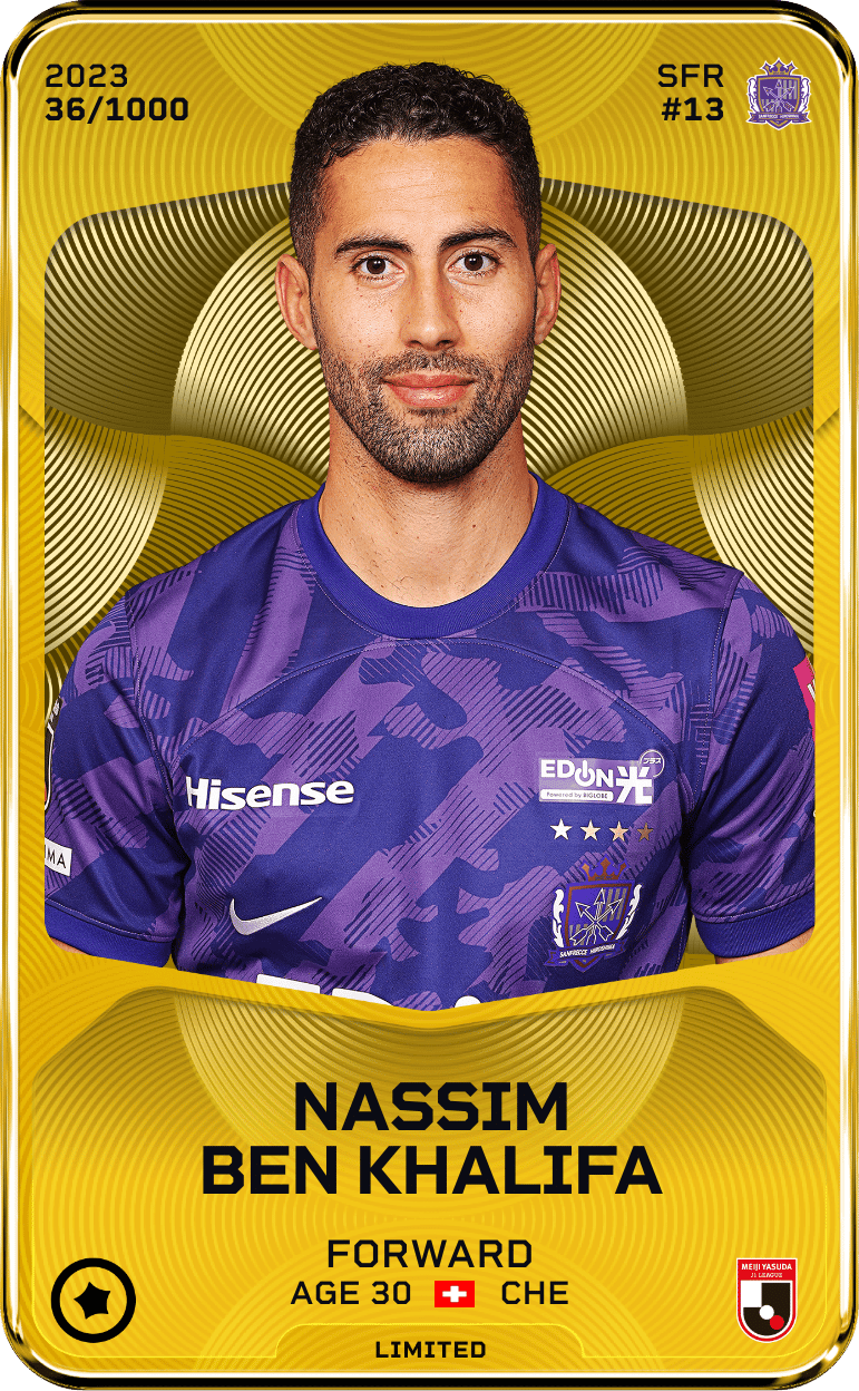 Nassim Ben Khalifa 2023-24 • Limited 36/1000