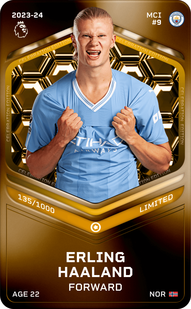 Erling Haaland 2023-24 • Limited 135/1000