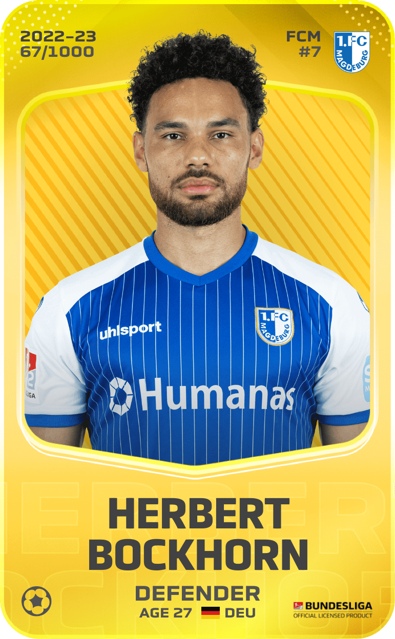 Herbert Bockhorn 2022-23 • Limited 67/1000