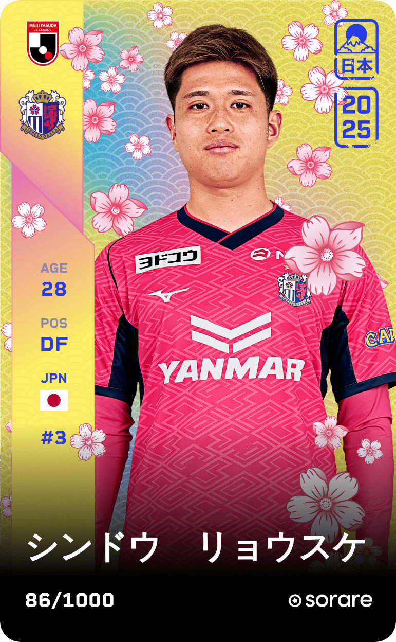 Ryosuke Shindo 2025-26 • Limited 86/1000