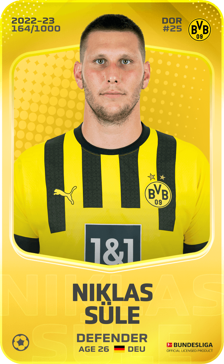 Niklas Süle 2022-23 • Limited 164/1000