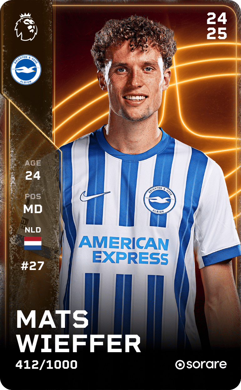 Mats Wieffer 2024-25 • Limited 412/1000