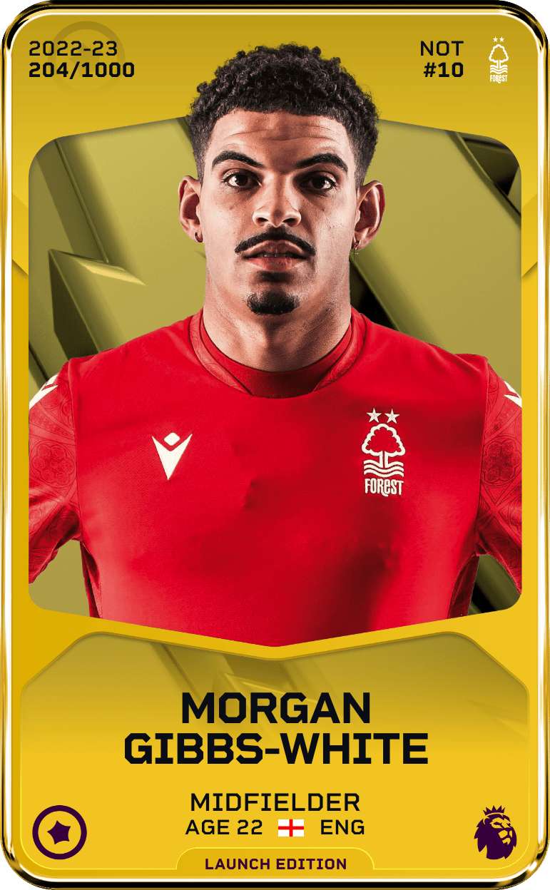 Morgan Gibbs-White 2022-23 • Limited 204/1000