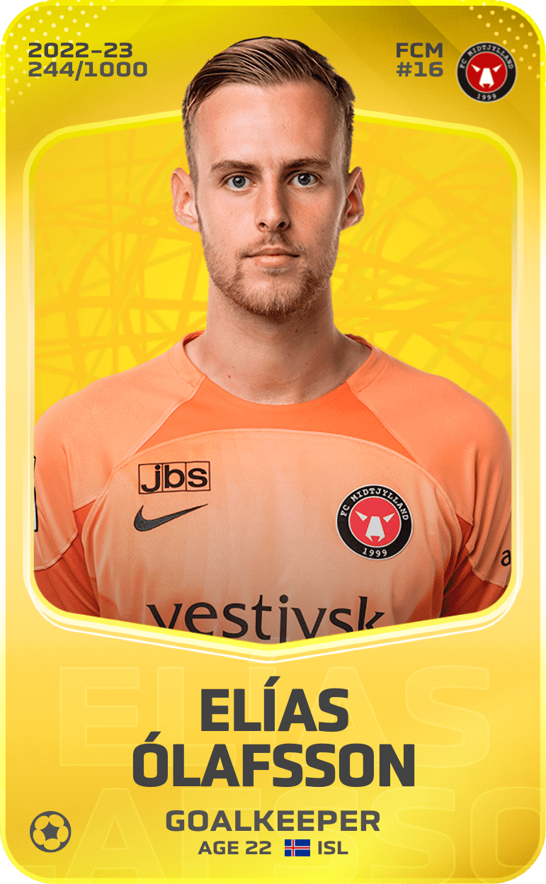 Elías Ólafsson 2022-23 • Limited 244/1000