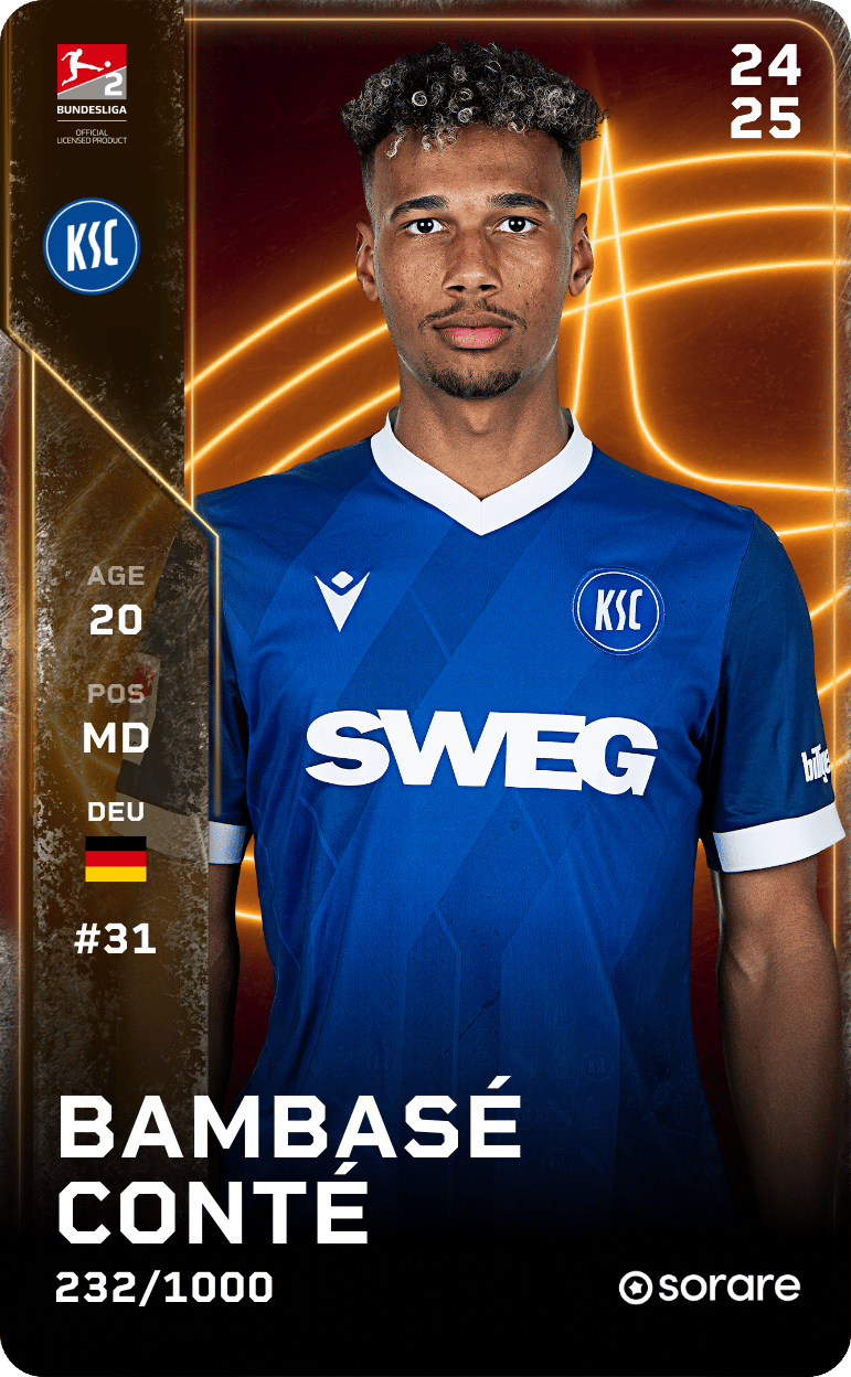 Bambasé Conté 2024-25 • Limited 232/1000