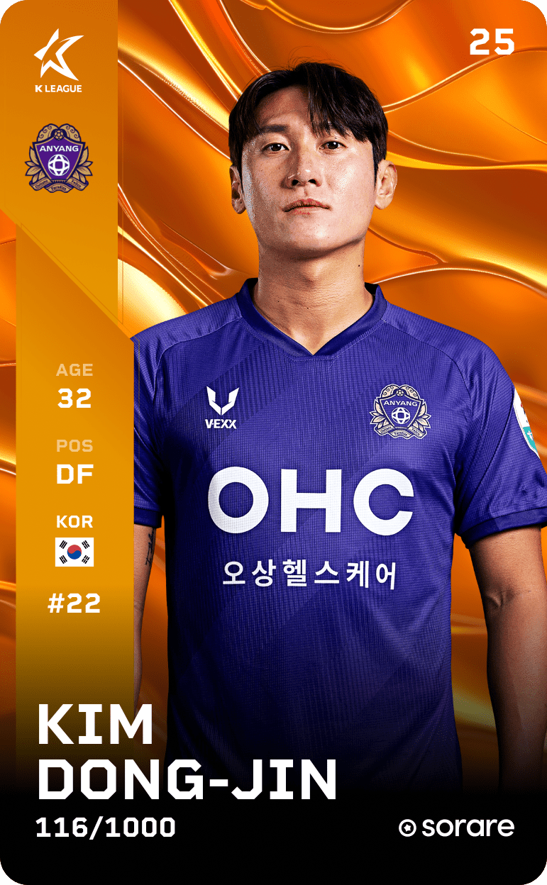 Kim Dong-Jin 2025-26 • Limited 116/1000