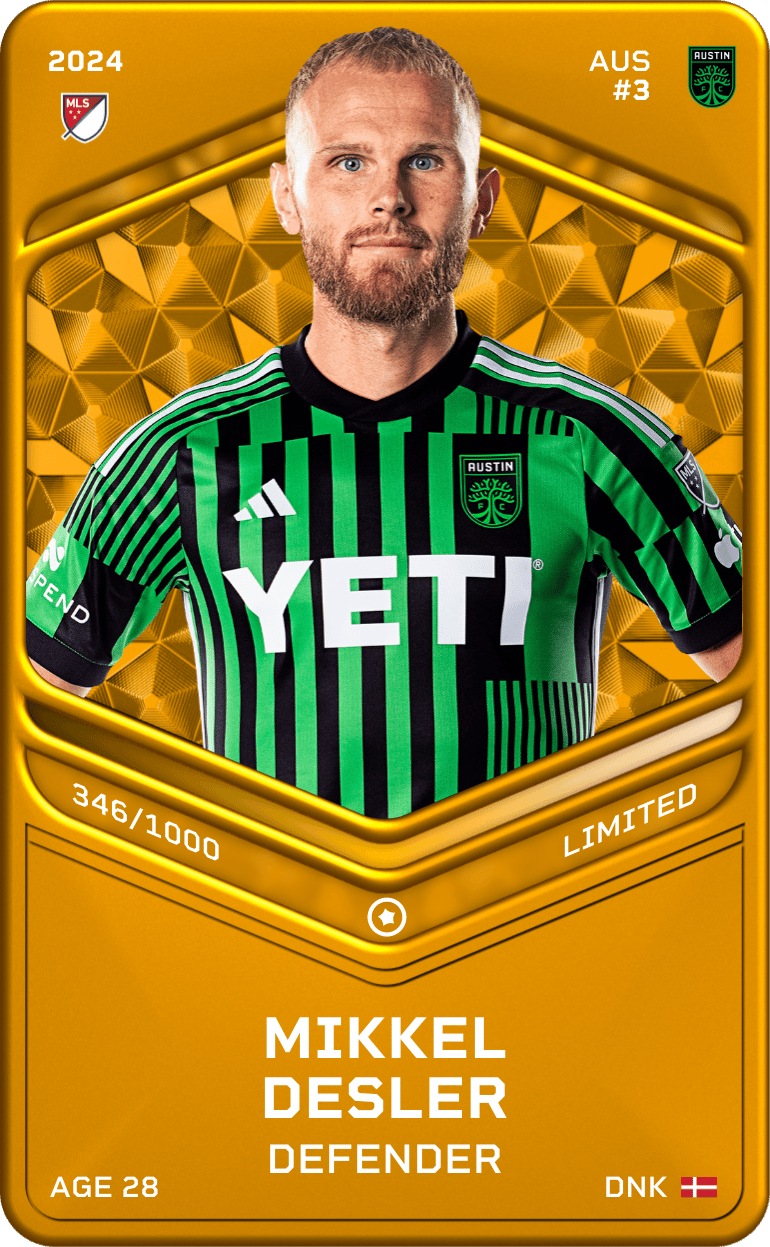Mikkel Desler 2024-25 • Limited 346/1000